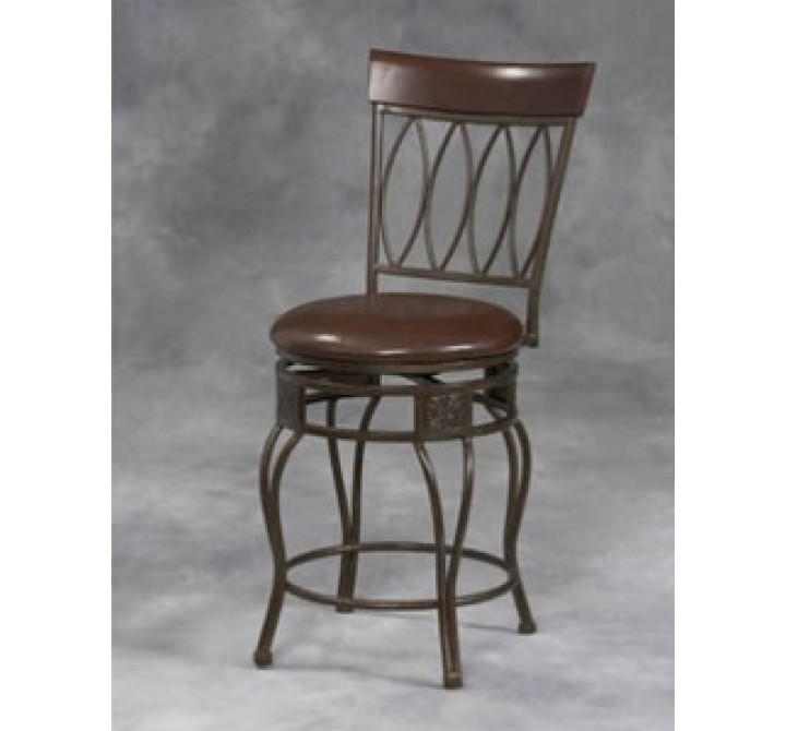 Linon Four Oval Back Counter Stool
