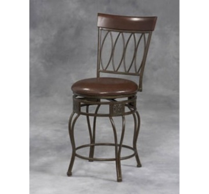Linon Four Oval Back Bar Stool