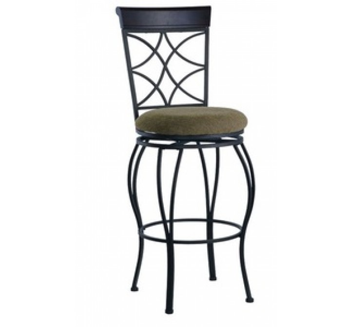 Linon Curves Back Bar Stool