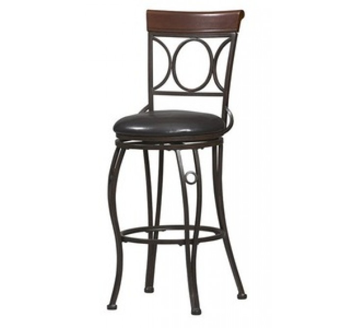 Linon Circles Back Bar Stool