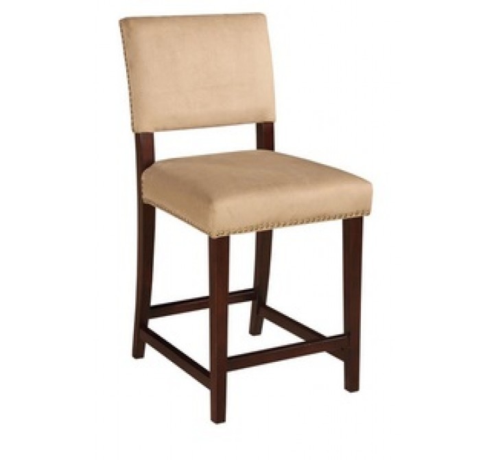 Linon Corey Bar Height Stool - Stone
