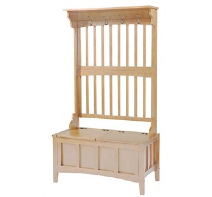 Linon Hall Tree With Storage Bench