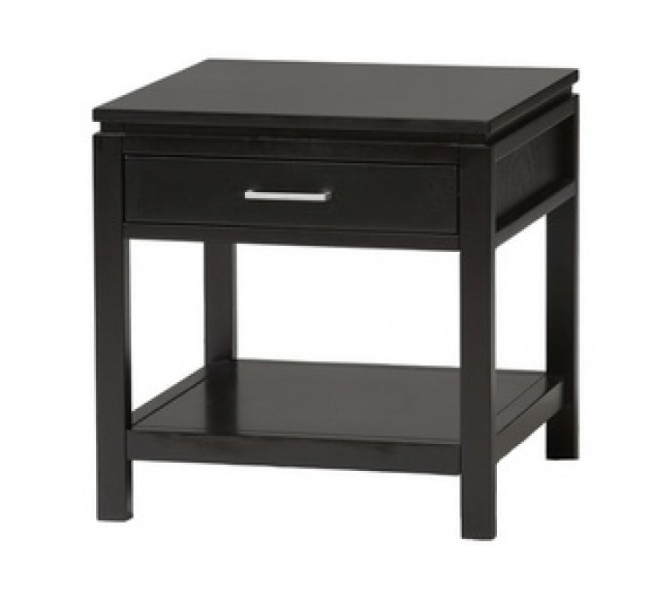 Linon Sutton Black End Table