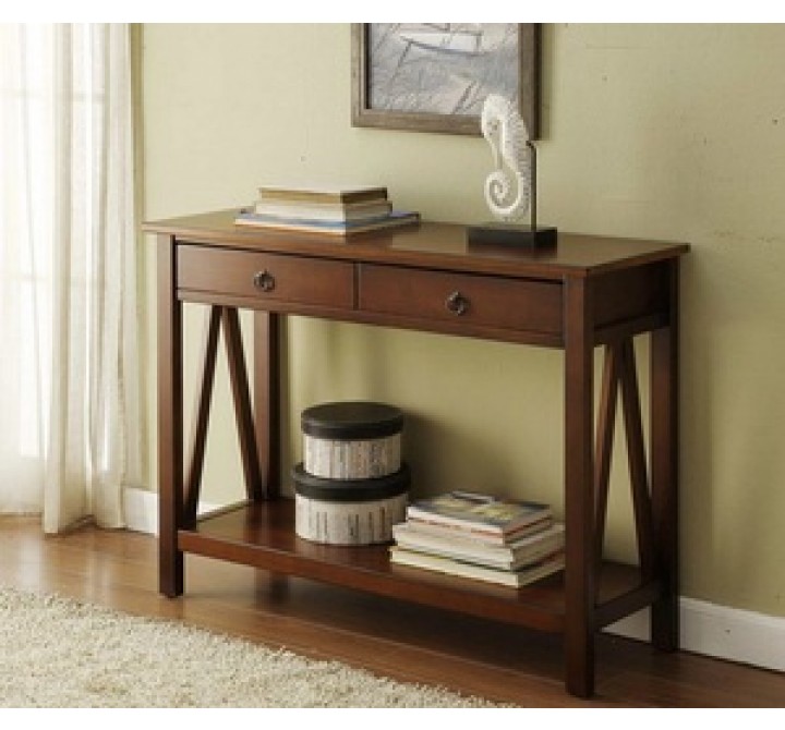 Linon Titian Console Table Antique