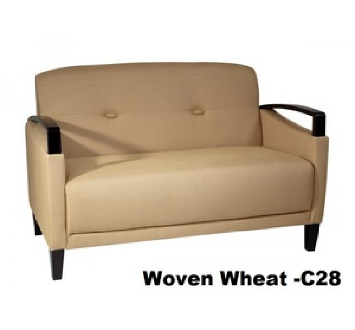 Ave-Six Main Street Retro Contemporary Loveseat