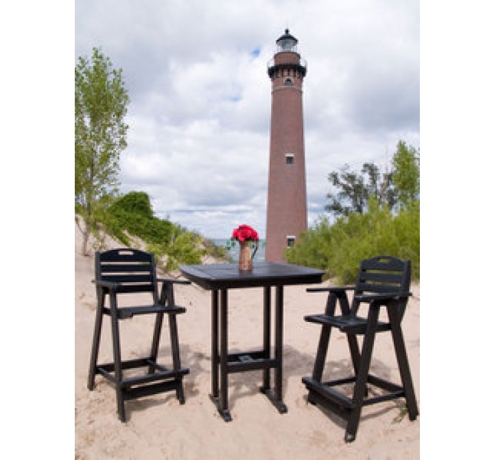 POLYWOOD¨ Nautical 31" Bar Table