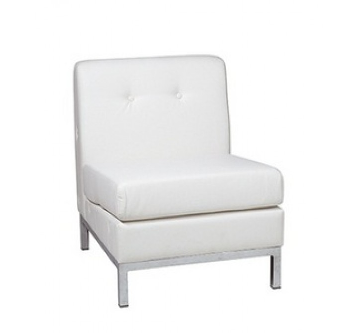 Avenue Six Wall Street Armless Chair