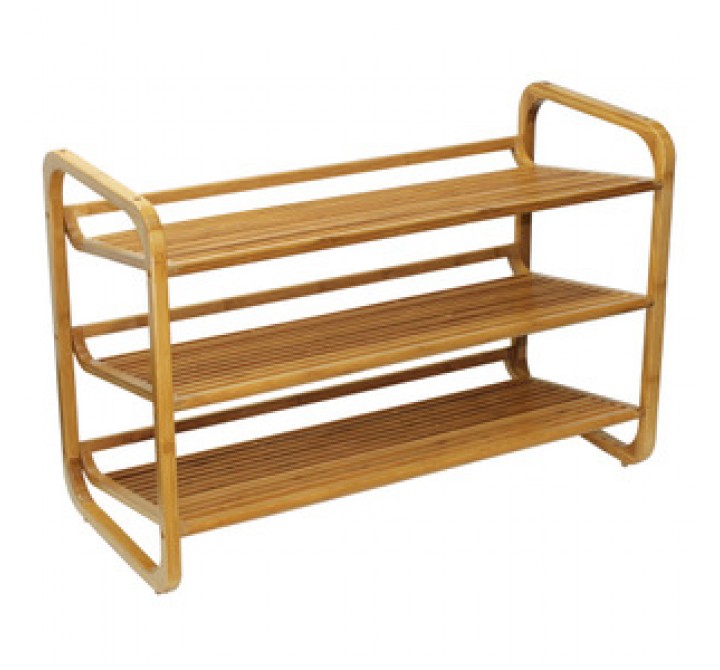 Oceanstar  3 Tier Bamboo Shoe Rack