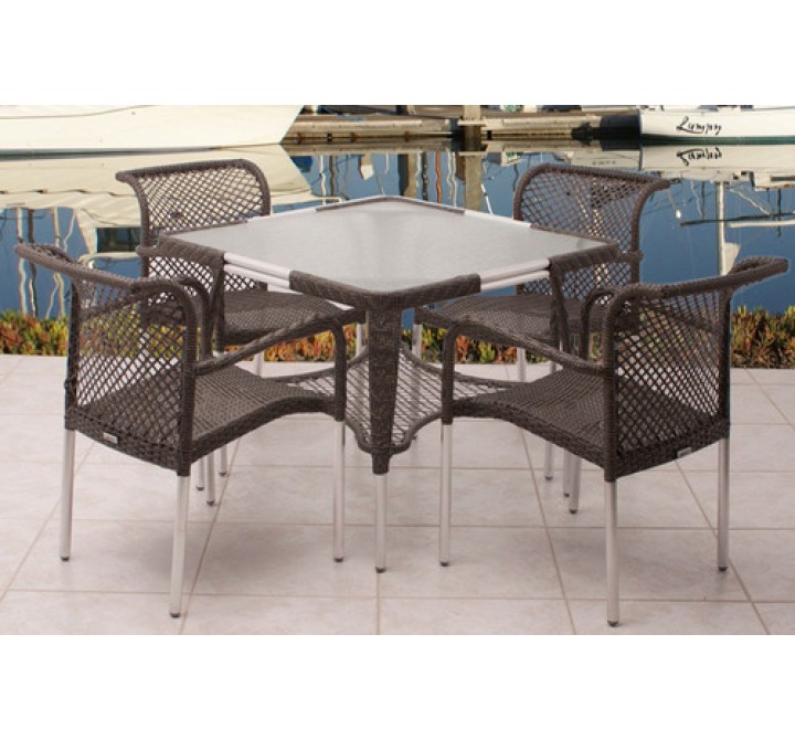 International Home Miami Atlantic Soho 5-pc Dining Set