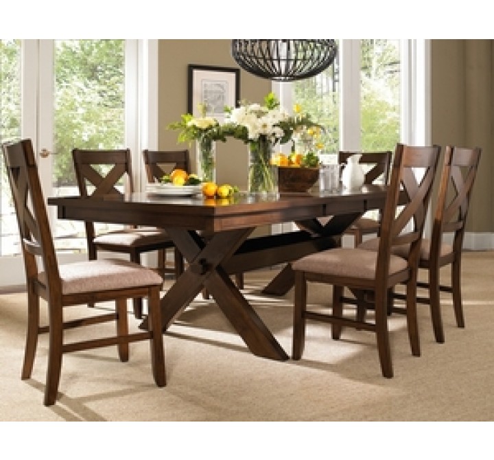 Powell 7 Piece Wd Kraven Dining Set