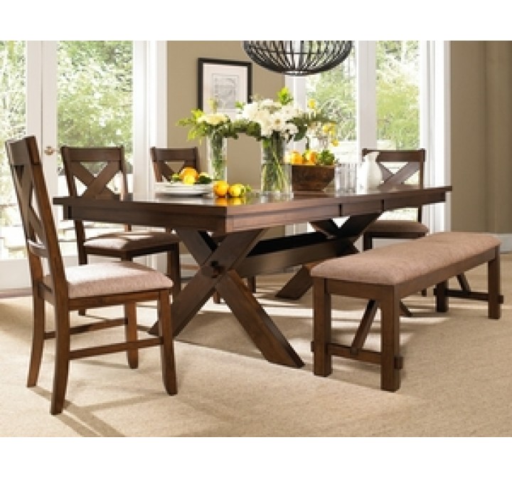 Powell 6 Piece Wd Kraven Dining Set