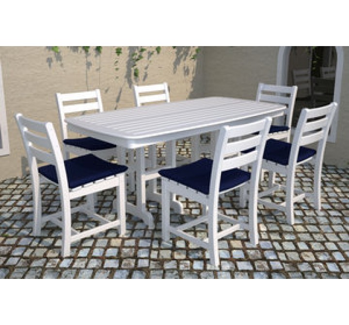 POLYWOOD¨ La Casa Cafe 7-Piece Dining Set