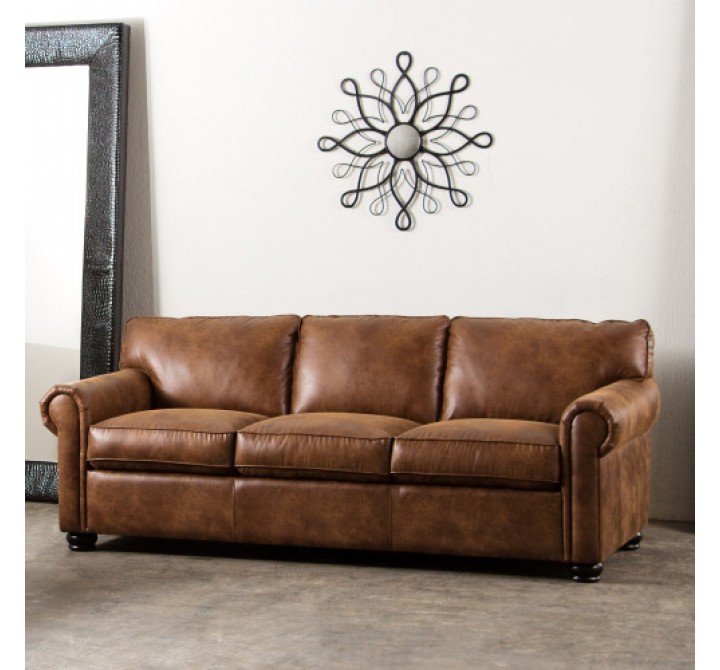 Diamond Sofa Rexford Sofa in Bomber Brown