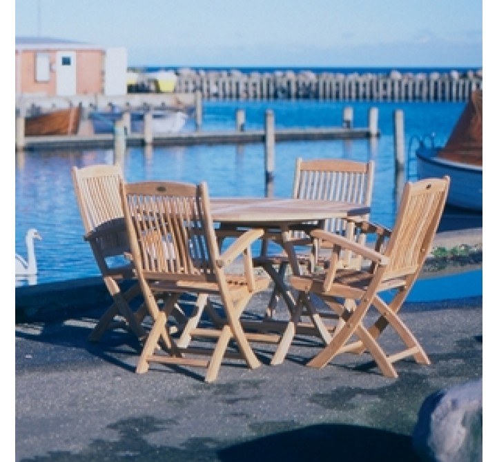 Royal Teak Medium Sailor Folding - 30" Round