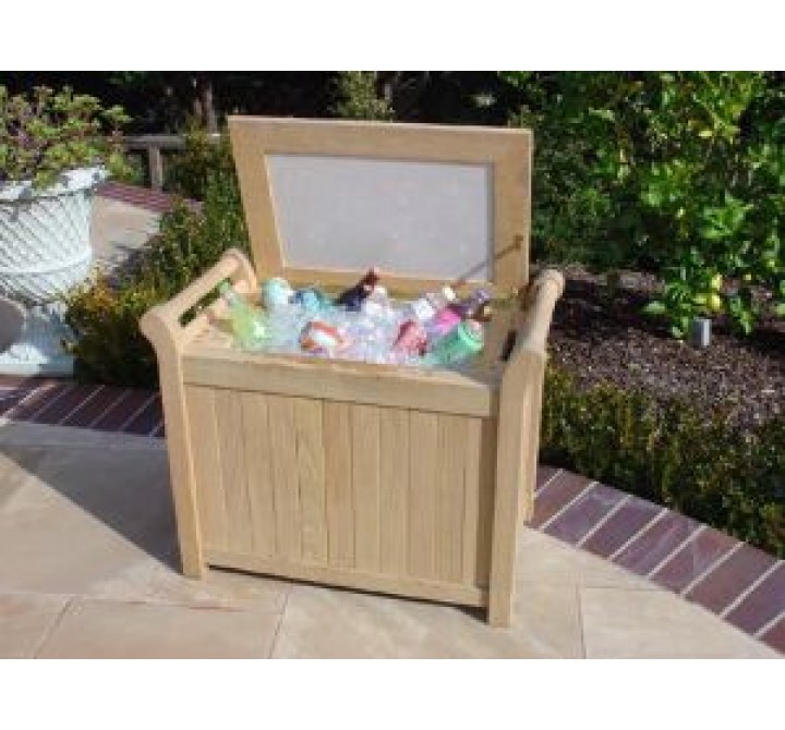 Lanza Roble Wood Ice Chest