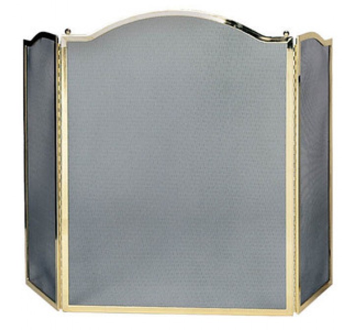 Fireside America 3 Panel Center Arch Screen