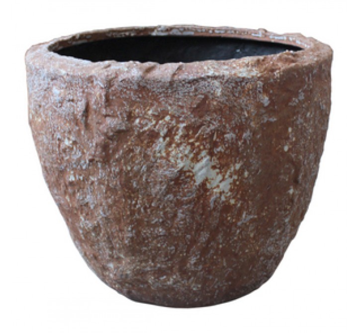 Screen Gems Rocky Round Tall Planter