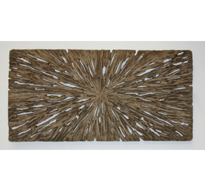 Screen Gems 16" Long Square Rotten Wood Wall Art - Set of 2