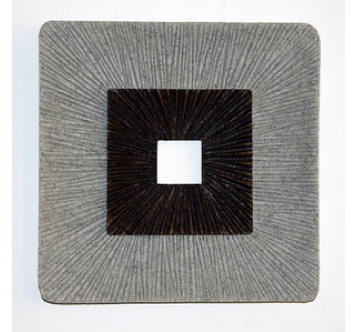 Screen Gems 19" Sandstone Square Design Wall Art - Set of 2