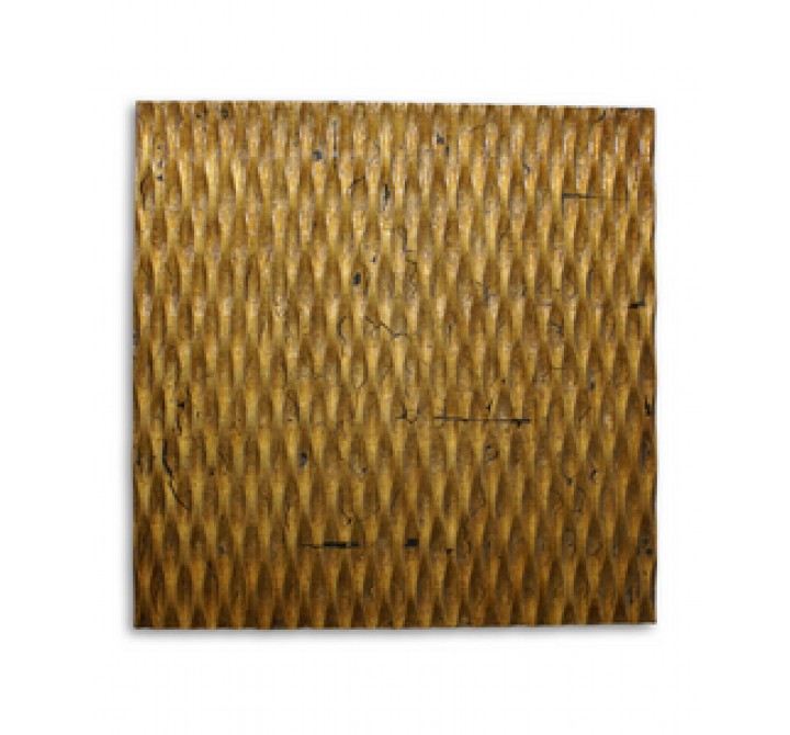 Screen Gems Metallic Ridge Gold Wall Art