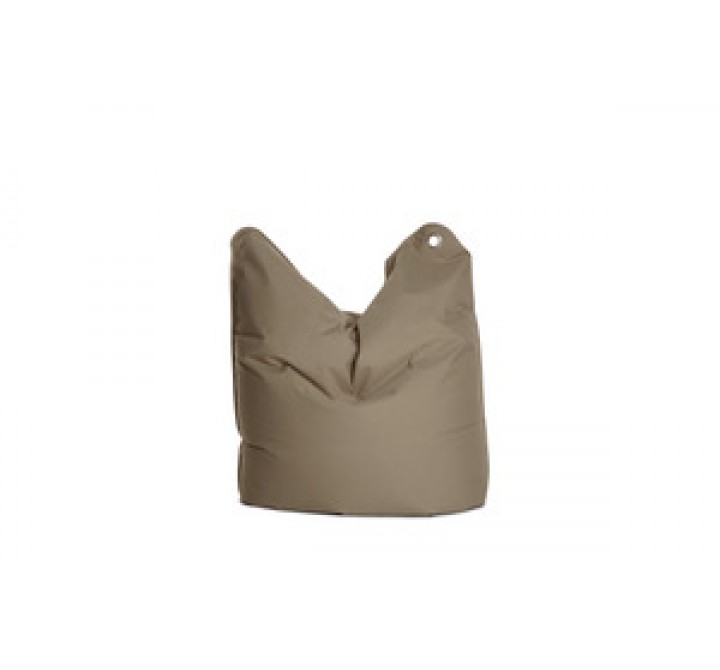 Sitting Bull Medium Bean Bag - Grey/Brown