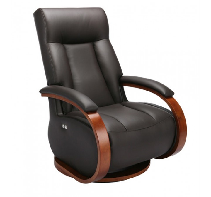 Mac Motion Oslo Collection Recliner - Tan/Brown