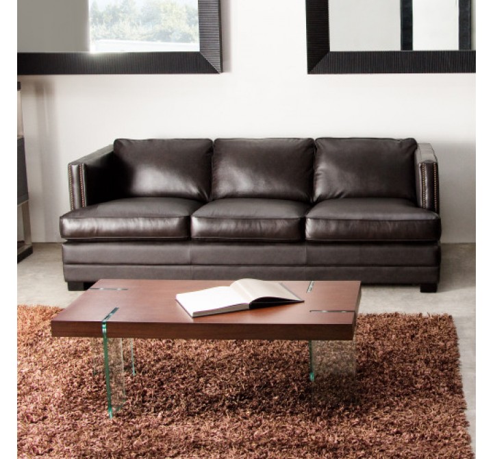 Diamond Sofa Sonoma Sofa with Nail Head Accent