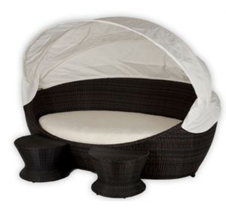 Source Outdoor Hampton Outdoor Daybed with Canopy