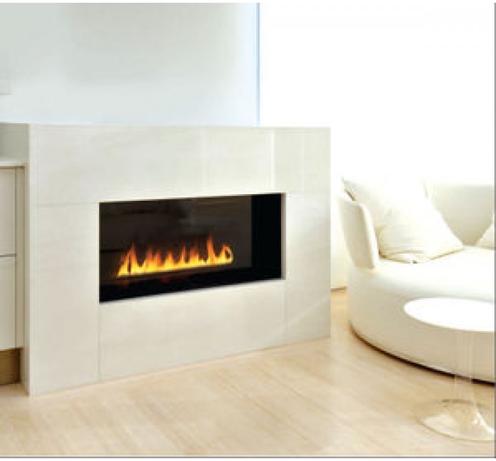 Spark Modern Fires - Fire Ribbon Direct Vent 3 ft  WIth Mandatory Safety Screen 
