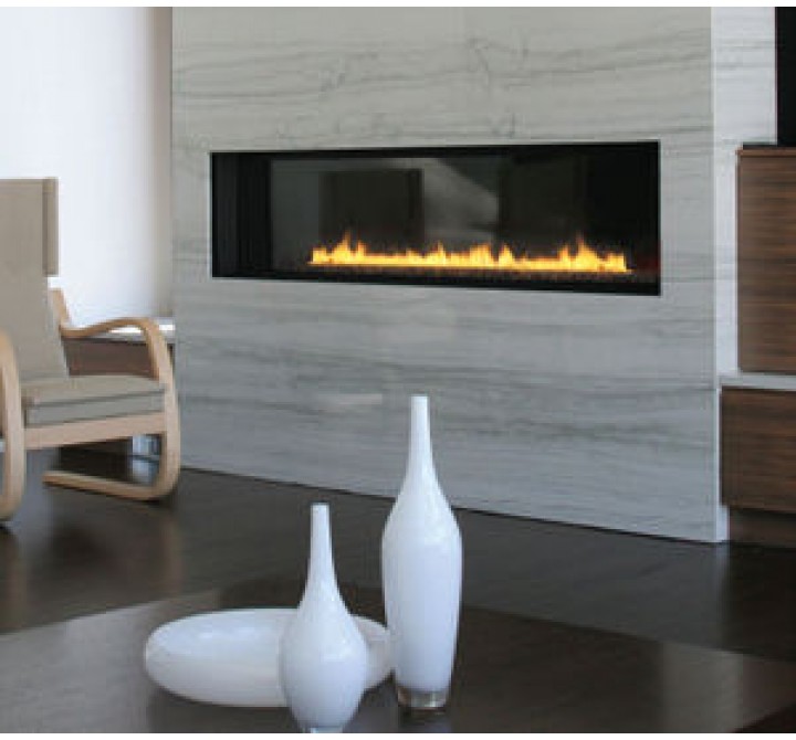 Spark Modern Fires - Fire Ribbon Direct Vent 6 ft  WIth Mandatory Safety Screen 