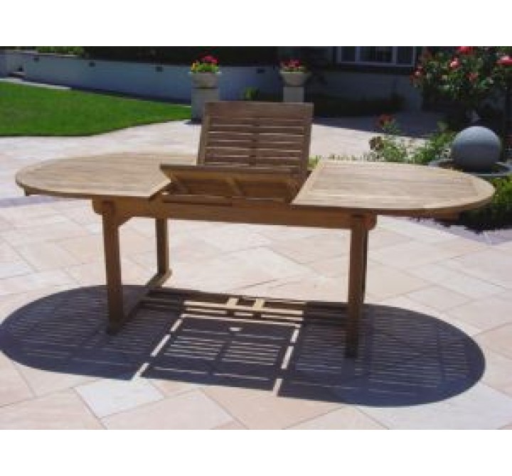Lanza Teakwood Hamilton Extended Dining Table