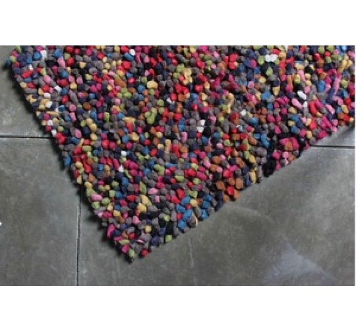 TrueModern Lil Wooly Rug 5' x 7'6" - Colored