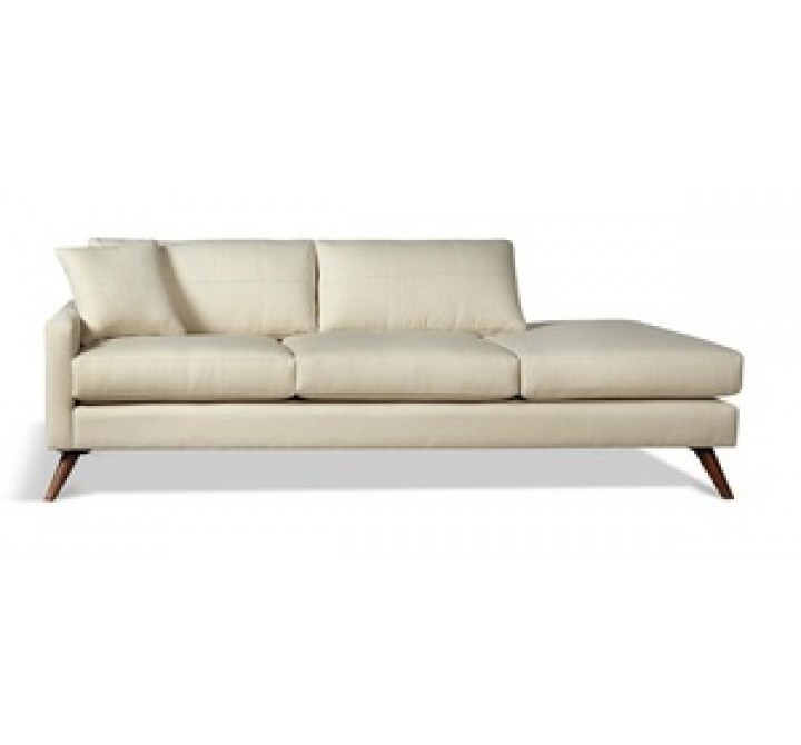 TrueModern Dane 94'' One arm Sofa with Chaise