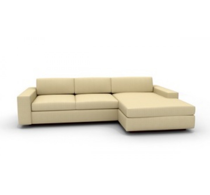 TrueModern Jackson 104" Sofa with Chaise