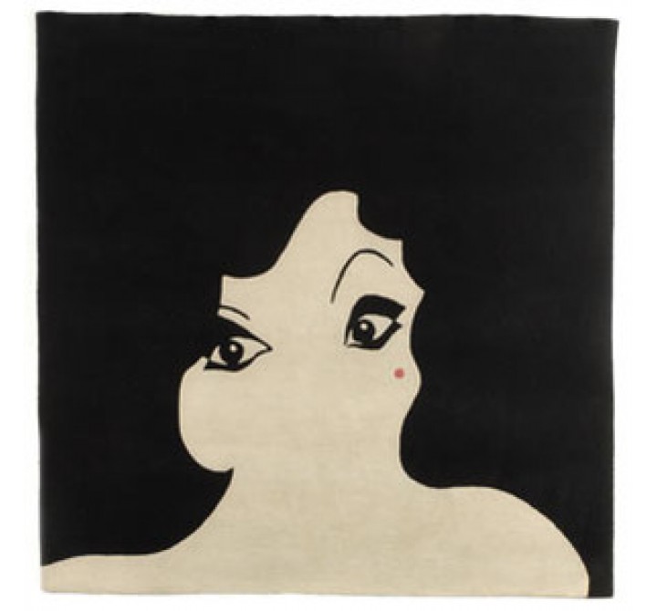 Twinkle Living Glamour Girl Mat in Black