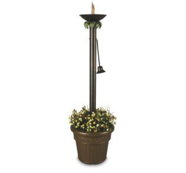 Patio Concepts Vesta 72" Citronella Flame Planter Lantern
