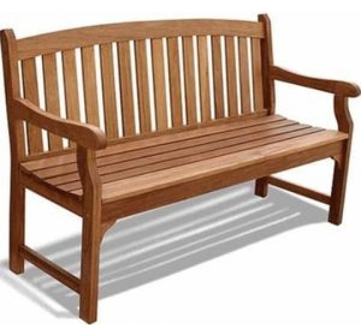 Vifah Modern Patio Outdoor Wood Bench