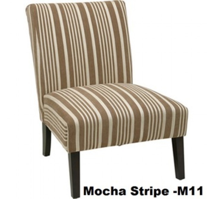 Ave-Six Victoria Chair - Mocha Stripe On SALE - 25% Off!
