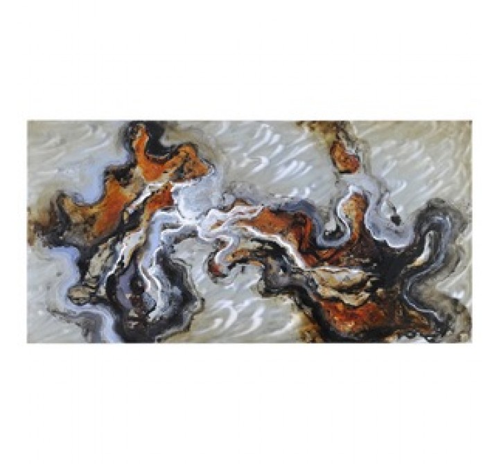 Renwil Blending Waters Rectangular Metal Wall Art