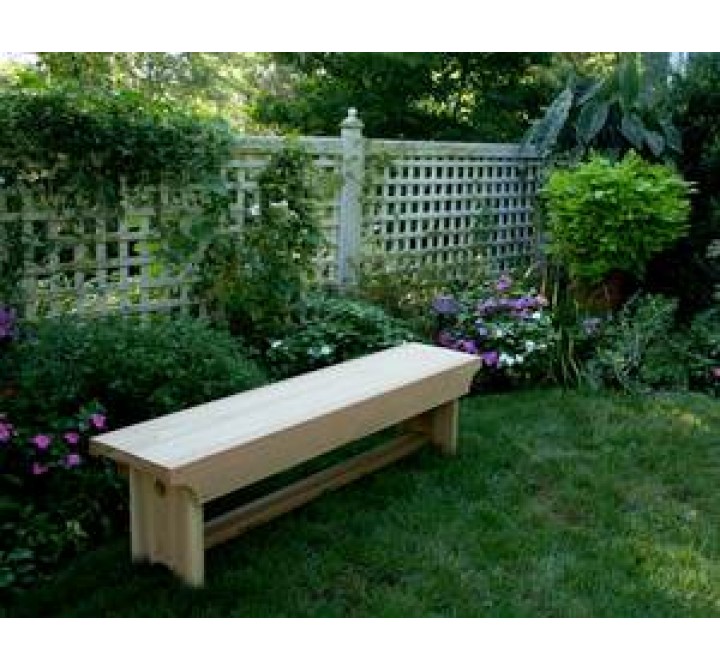 Creekvine Designs 5-Ft Cedar 1805 Traditional Heavy Duty Bench