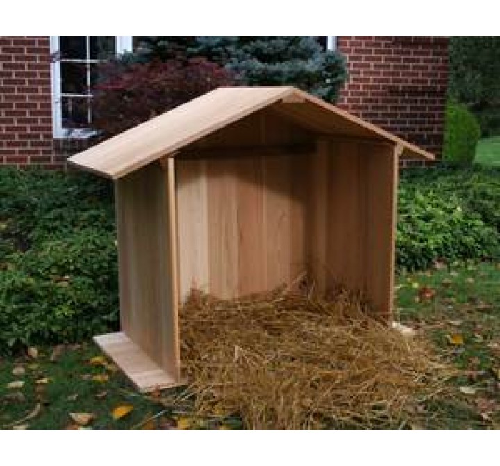 Creekvine Designs Cedar Manger with Finished Back