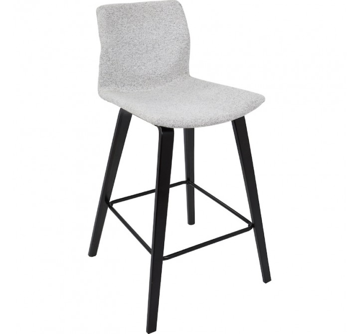 ESPRESSO + LIGHT GREY FABRIC - Perspective