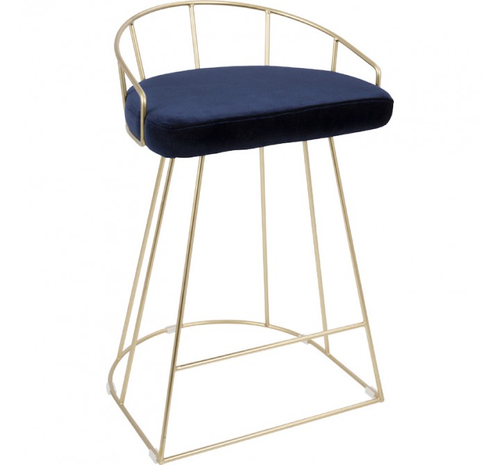 GOLD W/ BLUE VELVET - Perspective