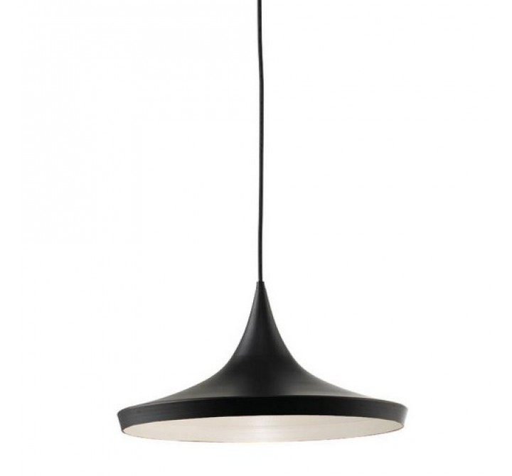 Bromi Berkley Black Single Light Pendant