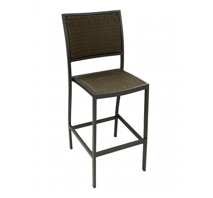 Aluminum Barstool - Black