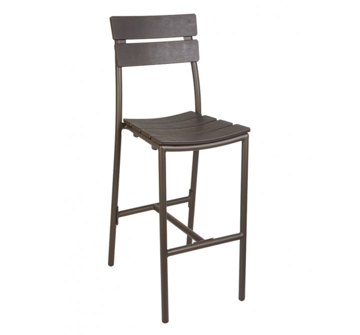 Kingston Side Chair - Powder Coated Steel - Black