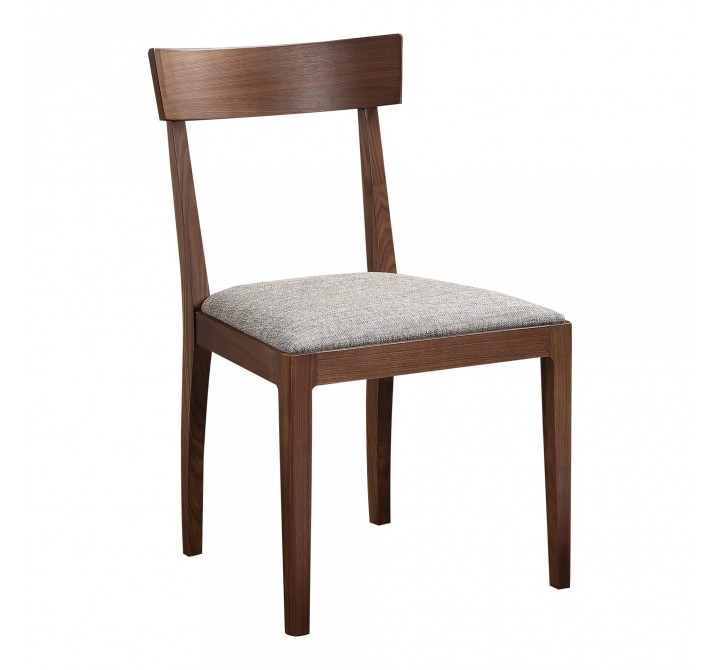 Moe's Home Collection Leone Dining Chair Walnut Set Of Two - Angled