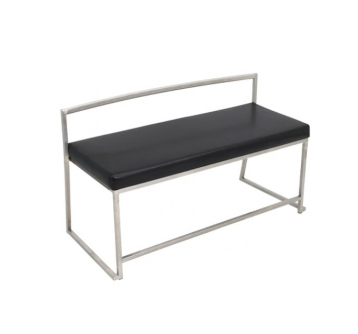 LumiSource Fuji Bench - BLACK - Perspective