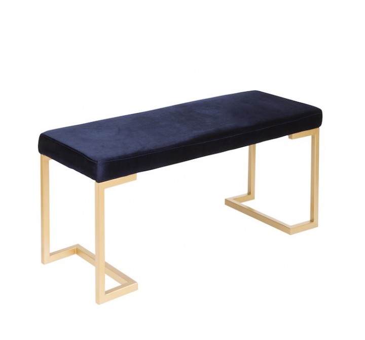 LumiSource Midas Bench - BLUE - Perspective