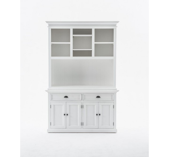 NovaSolo Halifax Buffet Hutch Unit with 2 Adjustable Shelves